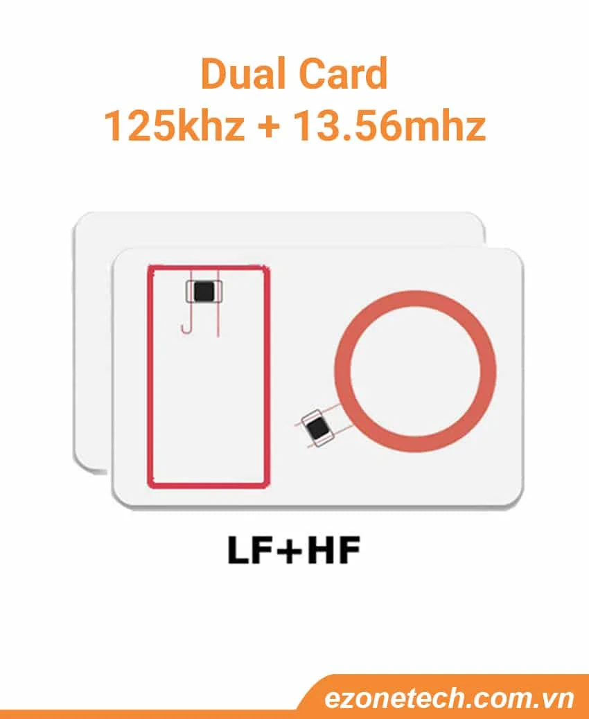 thẻ từ rfid tần số kép 125khz và 13,56mhz