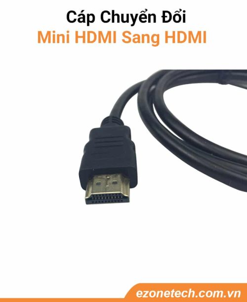Cáp Chuyển Đổi Mini HDMI Sang HDMI Chuyên Dụng - Hình ảnh 3