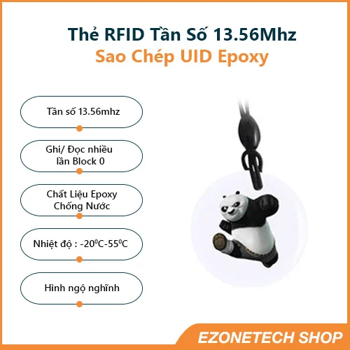 Thẻ Từ Sao Chép 13.56Mhz Epoxy Hình Ngộ Nghĩnh Chống Nước - Hình ảnh 9
