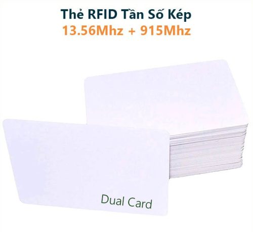 Thẻ RFID Tần Số Kép HF và UHF - Dual Card