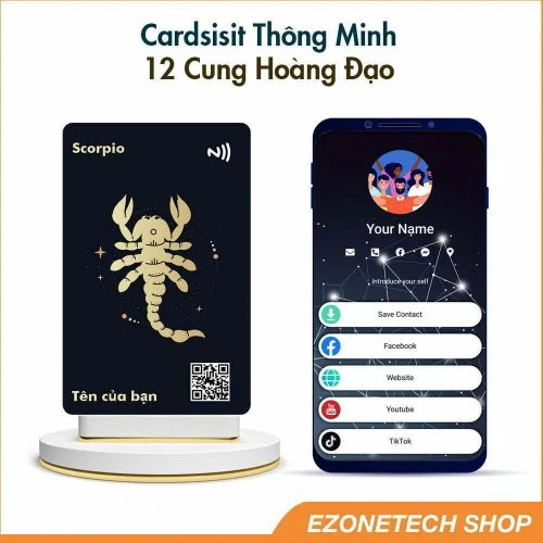 Thẻ Thông Minh EZoneCard Mẫu Cung Hoàng Đạo - Hình ảnh 8