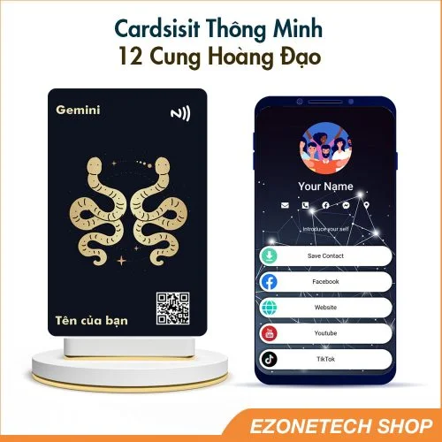 Thẻ Thông Minh EZoneCard Mẫu Cung Hoàng Đạo - Hình ảnh 5