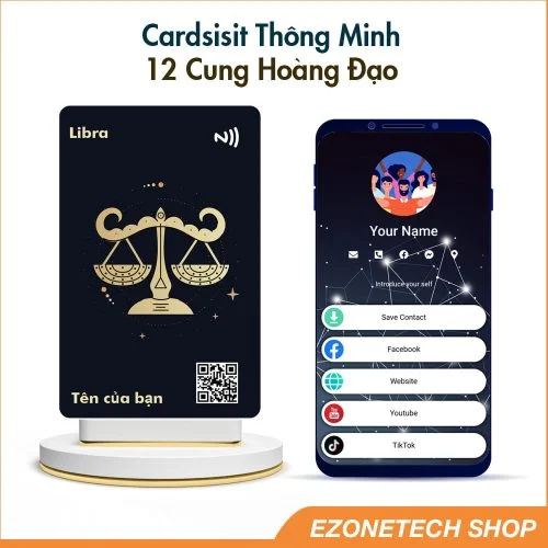 Thẻ Thông Minh EZoneCard Mẫu Cung Hoàng Đạo - Hình ảnh 3