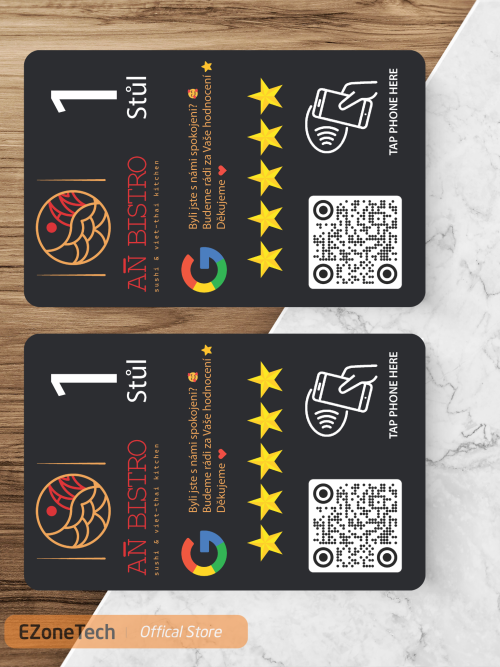 Thẻ review google nfc