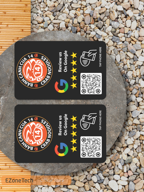 Thẻ Thông Minh Review Google Công Nghệ NFC và QR - Hình ảnh 4