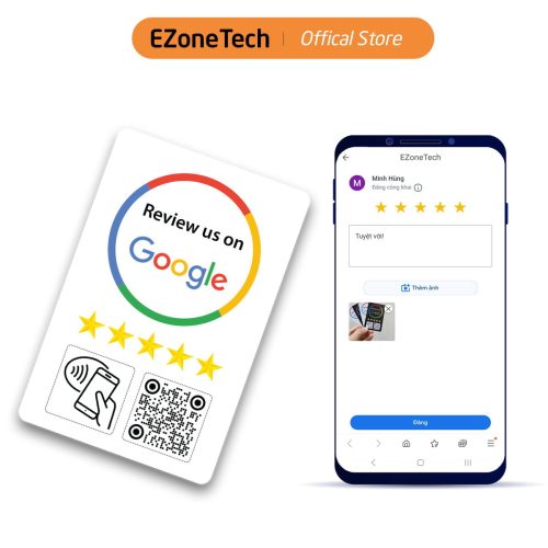 Thẻ Thông Minh Review Google Công Nghệ NFC và QR - Hình ảnh 17