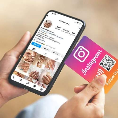 Thẻ NFC Review Instagram Tăng Người Theo Dõi - Hình ảnh 2