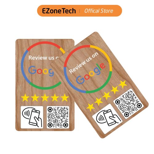 Thẻ Review Google NFC Dạng Gỗ - Hình ảnh 3