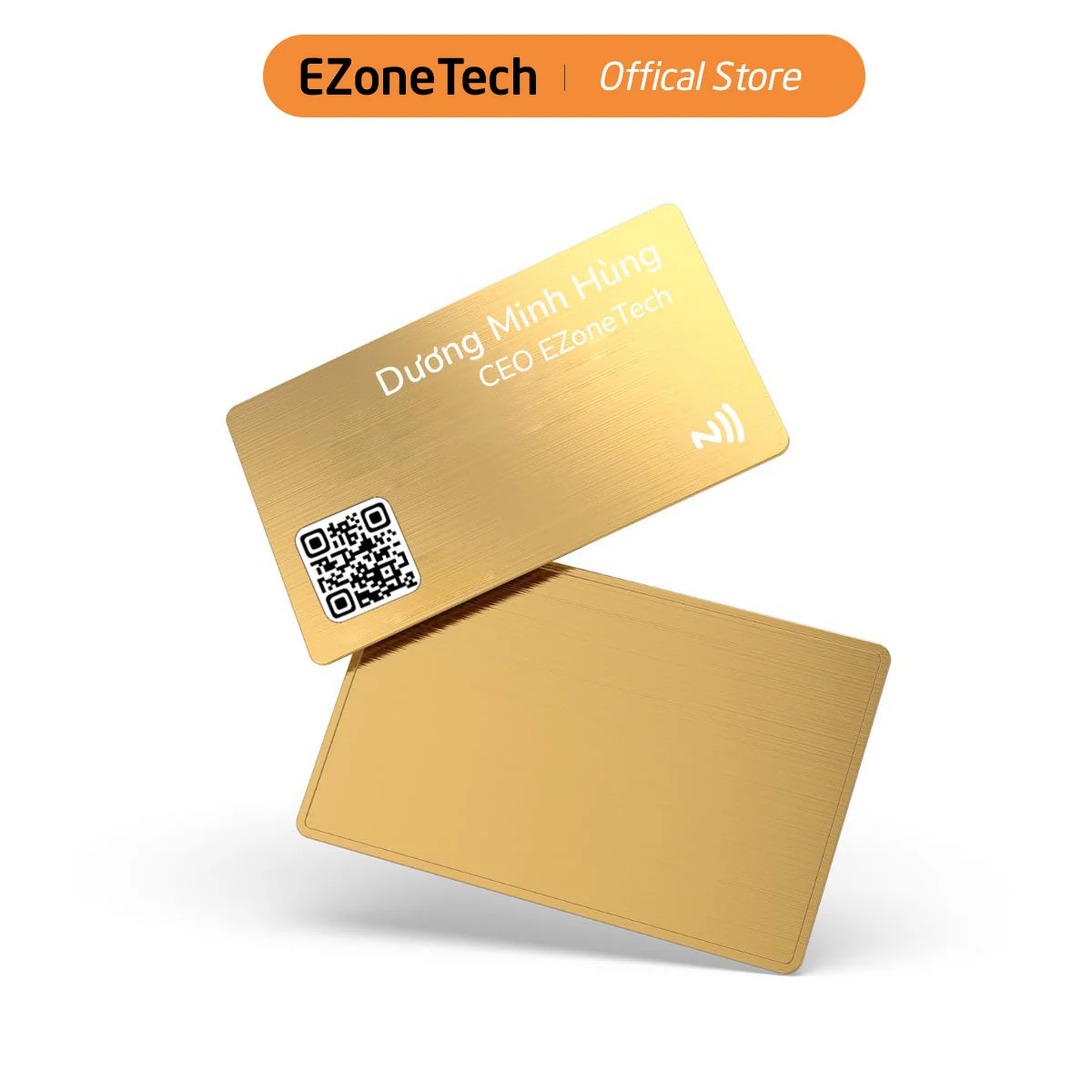 thẻ cá nhân thông minh kim loại