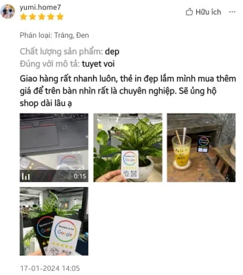 Đánh giá của khách hàng về danh thiếp thông minh NFC EZoneTech, số 15