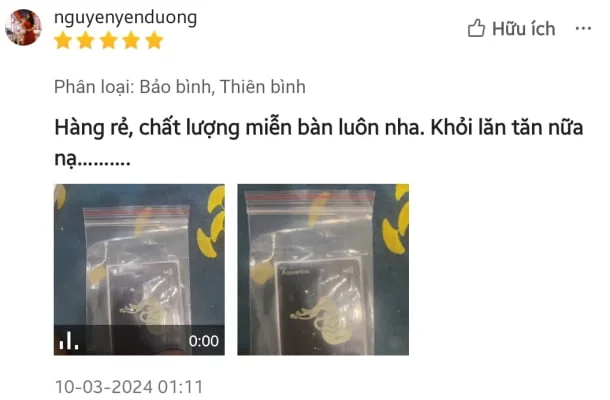 Đánh giá của khách hàng về danh thiếp thông minh NFC EZoneTech, số 16