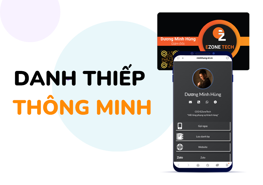 danh thiep thong minh