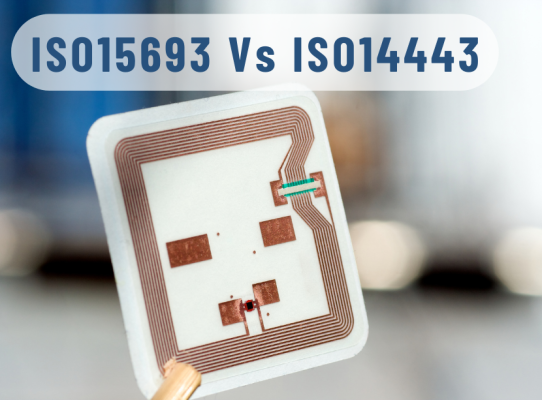 So sánh phạm vi hoạt động ISO15693 và ISO14443