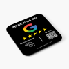 Thẻ Google Review NFC QR Code Tap To Review màu đen giúp khách hàng chạm điện thoại để đánh giá Google nhanh chóng