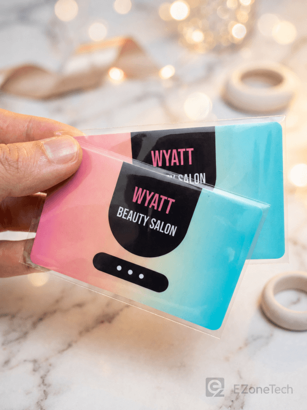 Thẻ NameCard Thông Minh NFC Chất Liệu PVC