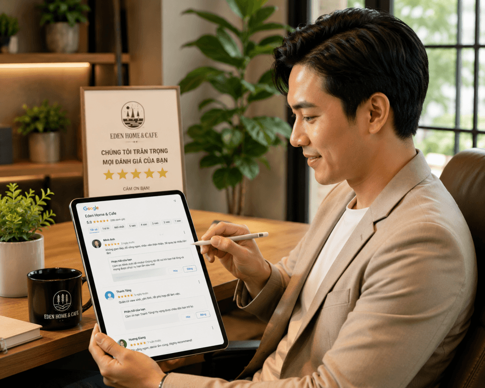Google Reviews Cho Doanh Nghiệp: Giải Pháp NFC Tự Động Hóa Thu Thập Đánh Giá 5 h5