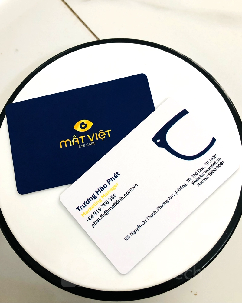 Namecard NFC hệ thống mắt kính